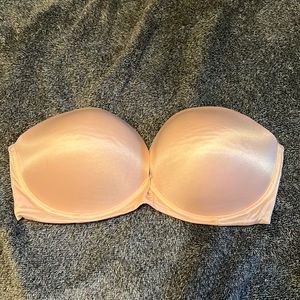 34DDD Pale Pink Strapless Very Sexy Victoria’s Secret Bra